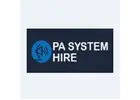 PA System Hire Ltd