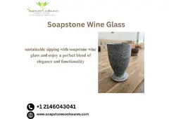 Sustainable Sipping: Soapstone Wine Glass