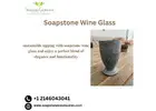 Sustainable Sipping: Soapstone Wine Glass