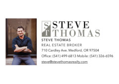 Medford's Top Real Estate Agent – Steve Thomas Can Help You Buy or Sell Today!