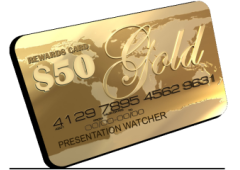 Receive a free $50 Rewards Cash gift card for watching an online presentation